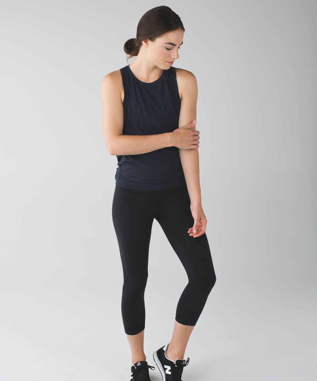 ランキングや新製品 lululemon ☆ Crop スパッツ Lululemon Heathered