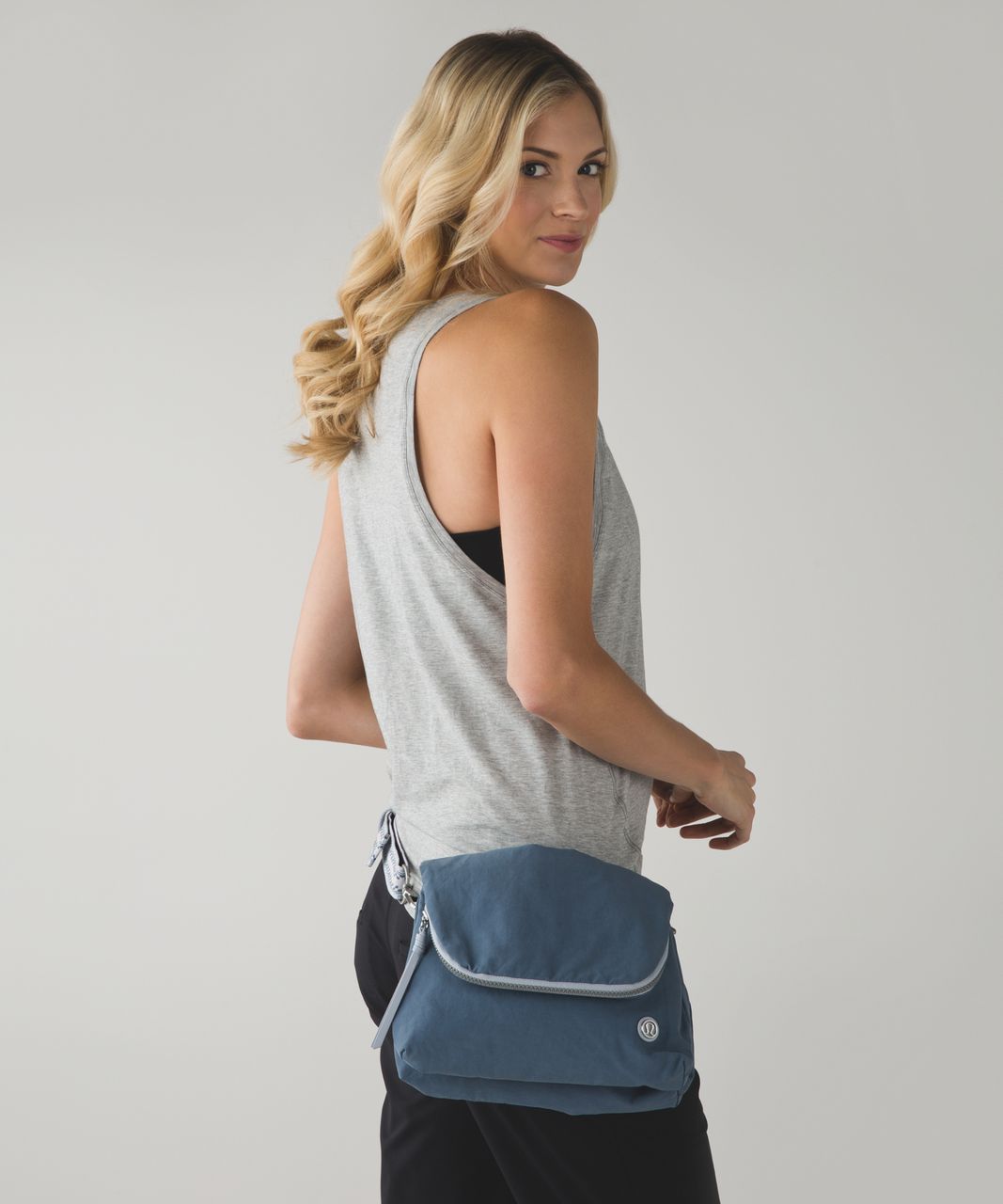 Lululemon Party Om Bag - Blue Denim / Silver Fox