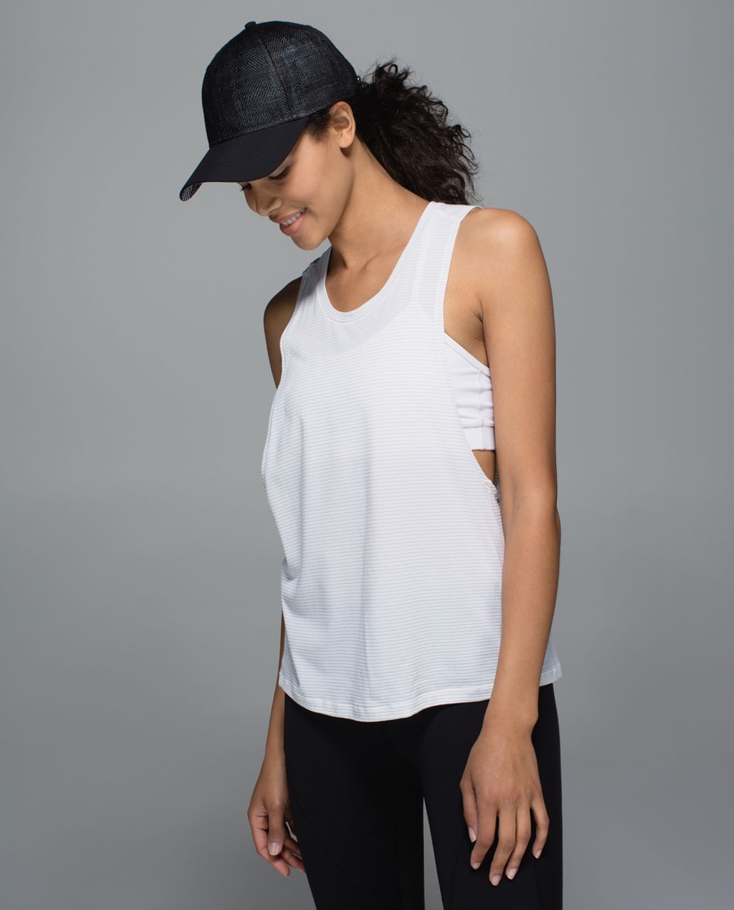 Lululemon Baller Hat *Straw - Black / Banana Leaf White Black