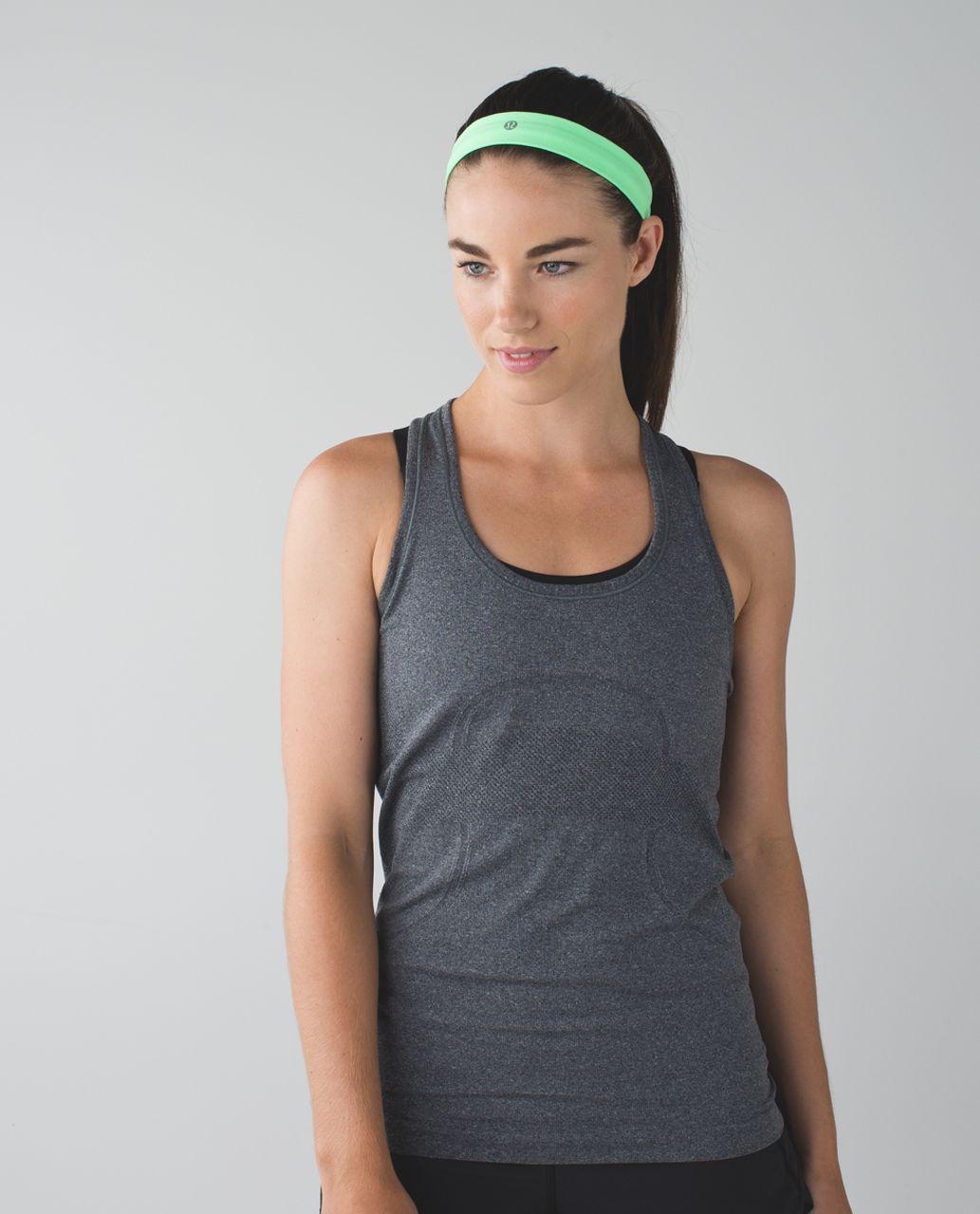 Lululemon Skinny Fly Away Tamer Headband - Pistachio