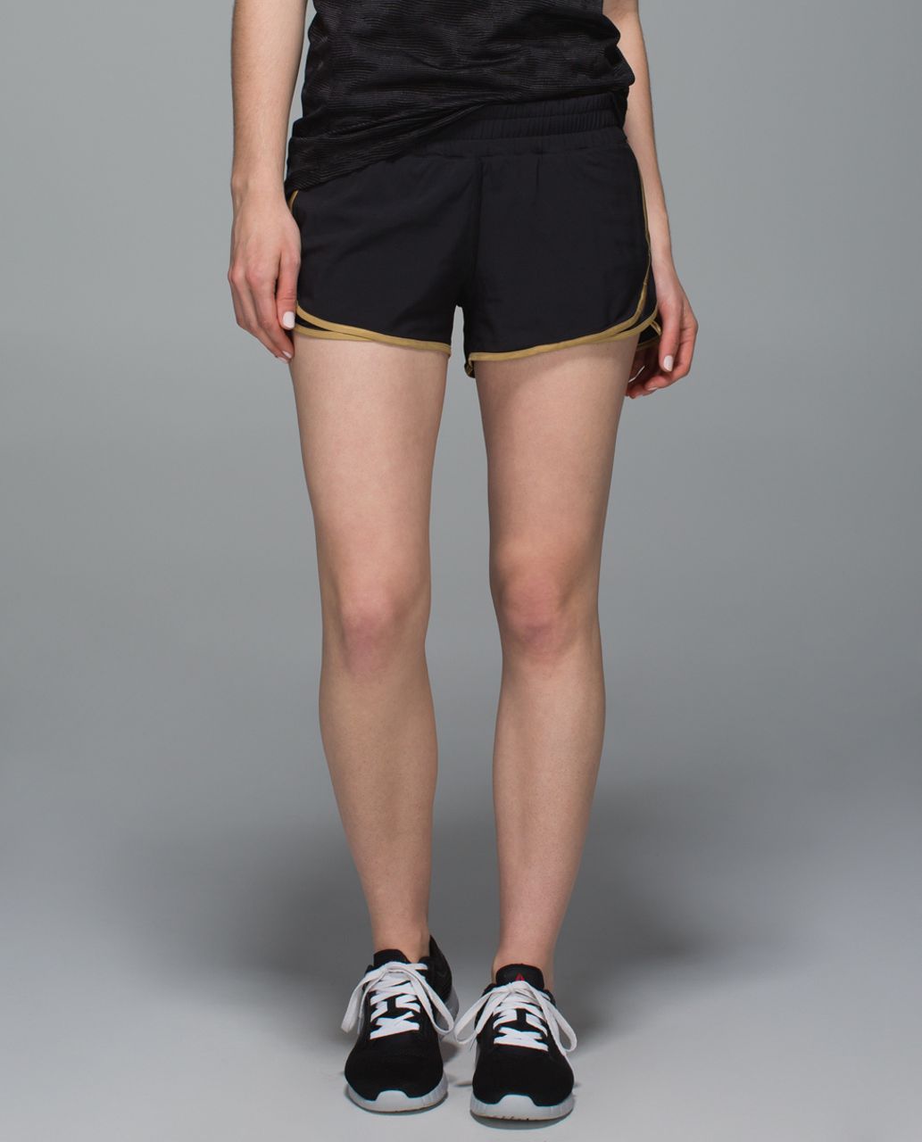 Lululemon Super Squad Short - Black /  Gold