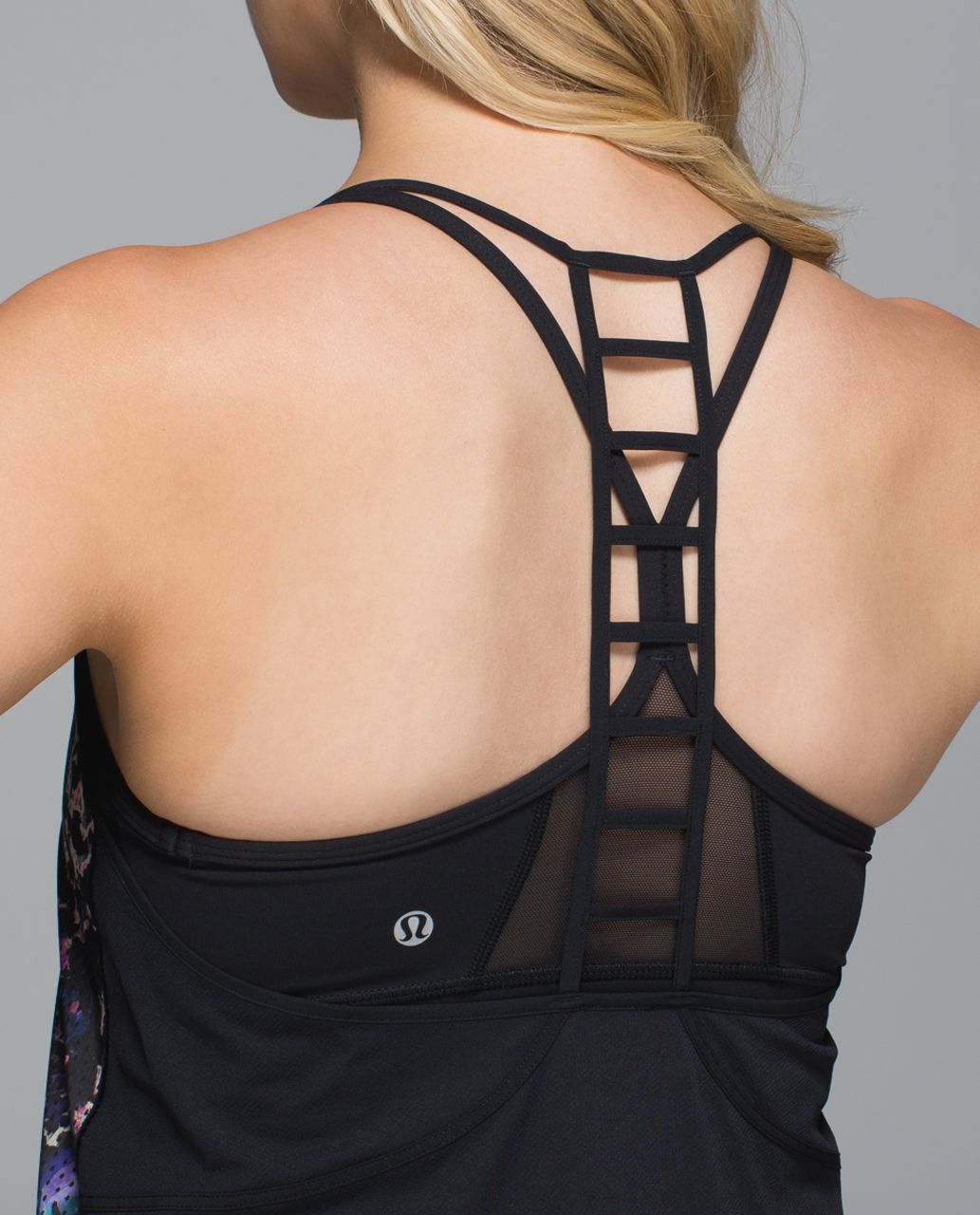 Lululemon Breezy Singlet - Floral Sport Black Multi / Black