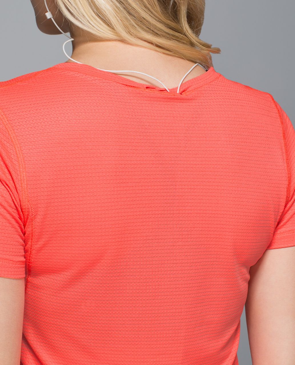 Lululemon What The Sport Tee *Mesh - Grapefruit