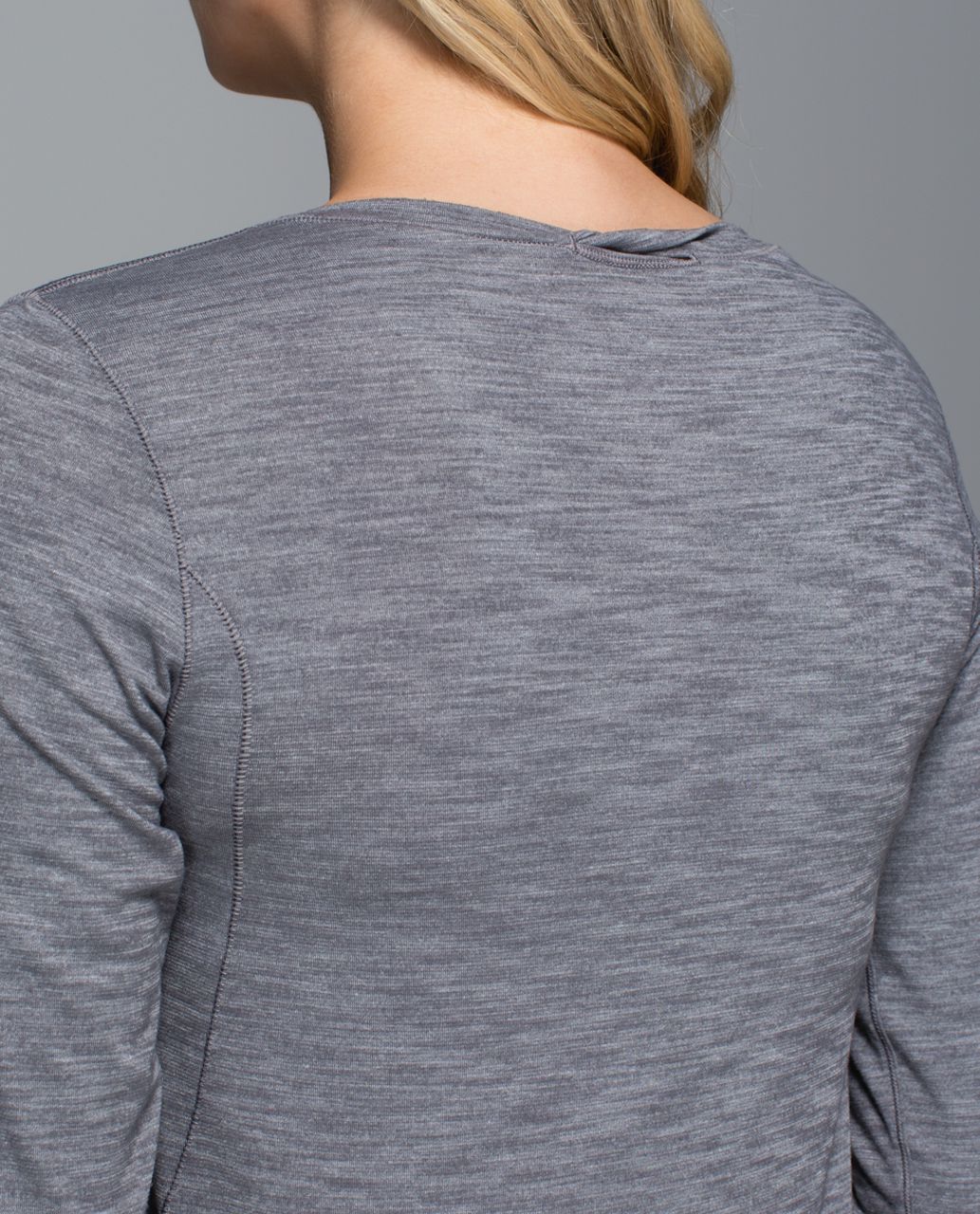 Lululemon Hot Times Long Sleeve - Heathered Slate