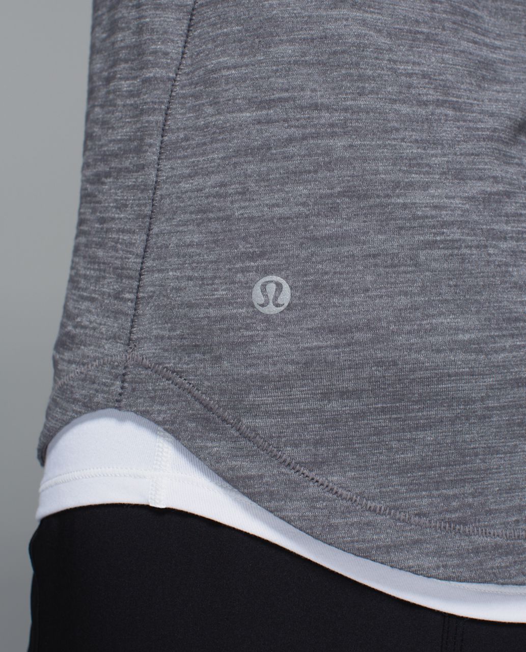 Lululemon Hot Times Long Sleeve - Heathered Slate