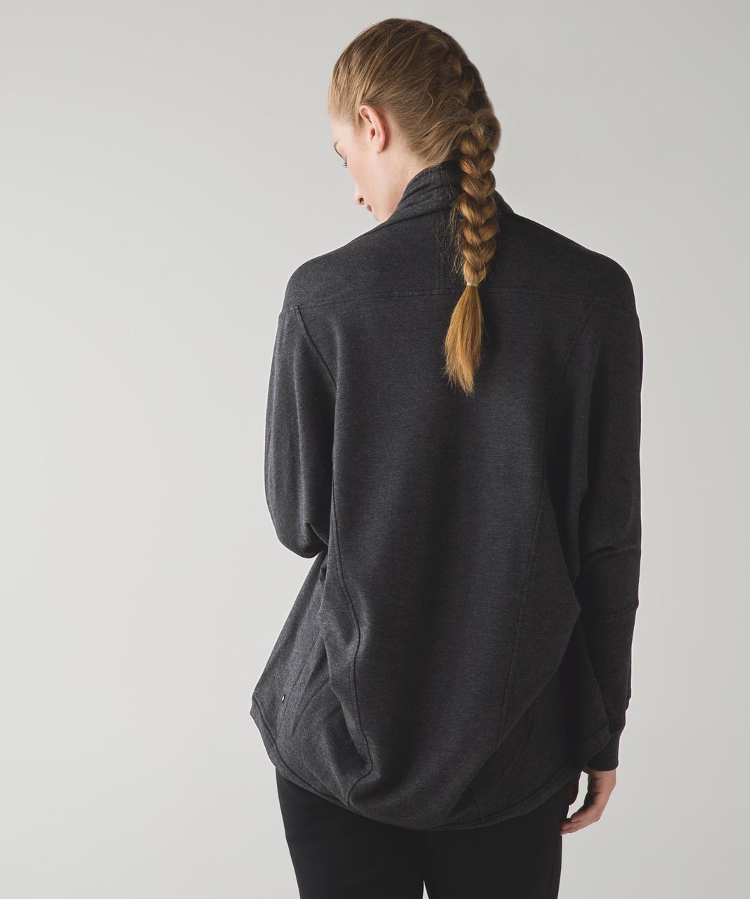 Lululemon To & Flow Wrap - Heathered Mod Black