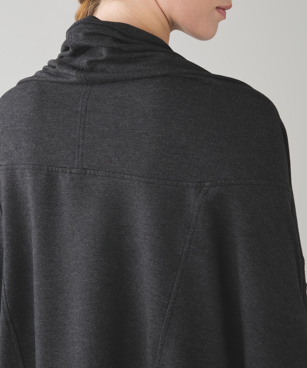 Lululemon To & Flow Wrap - Heathered Mod Black