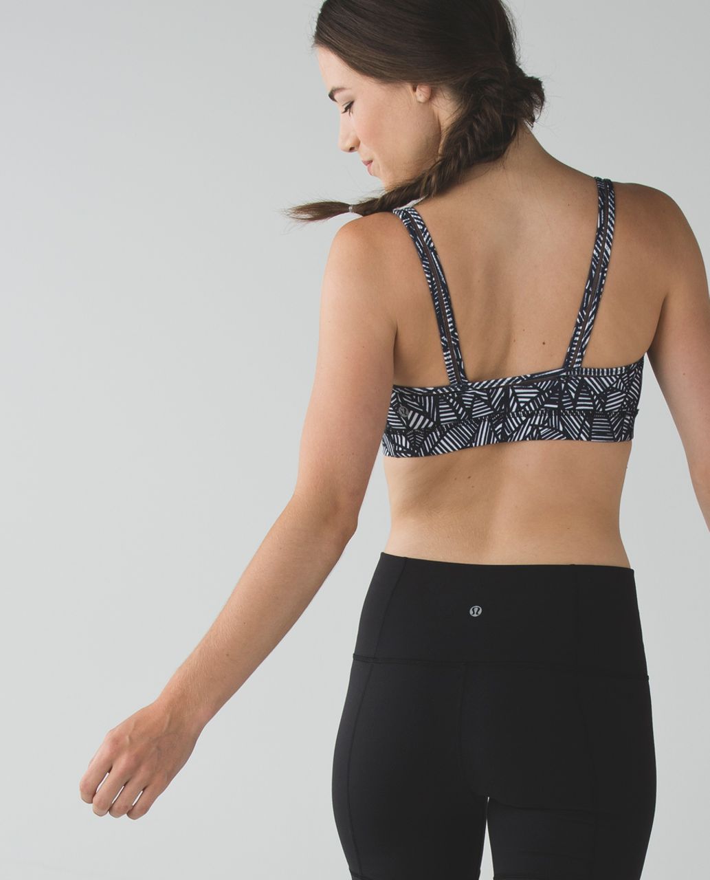 Lululemon Straight Up Bra - So Fly Butterfly Angel Wing Multi