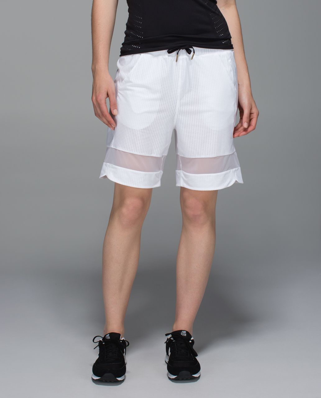 Lululemon Sweaty Or Not Long Short - White