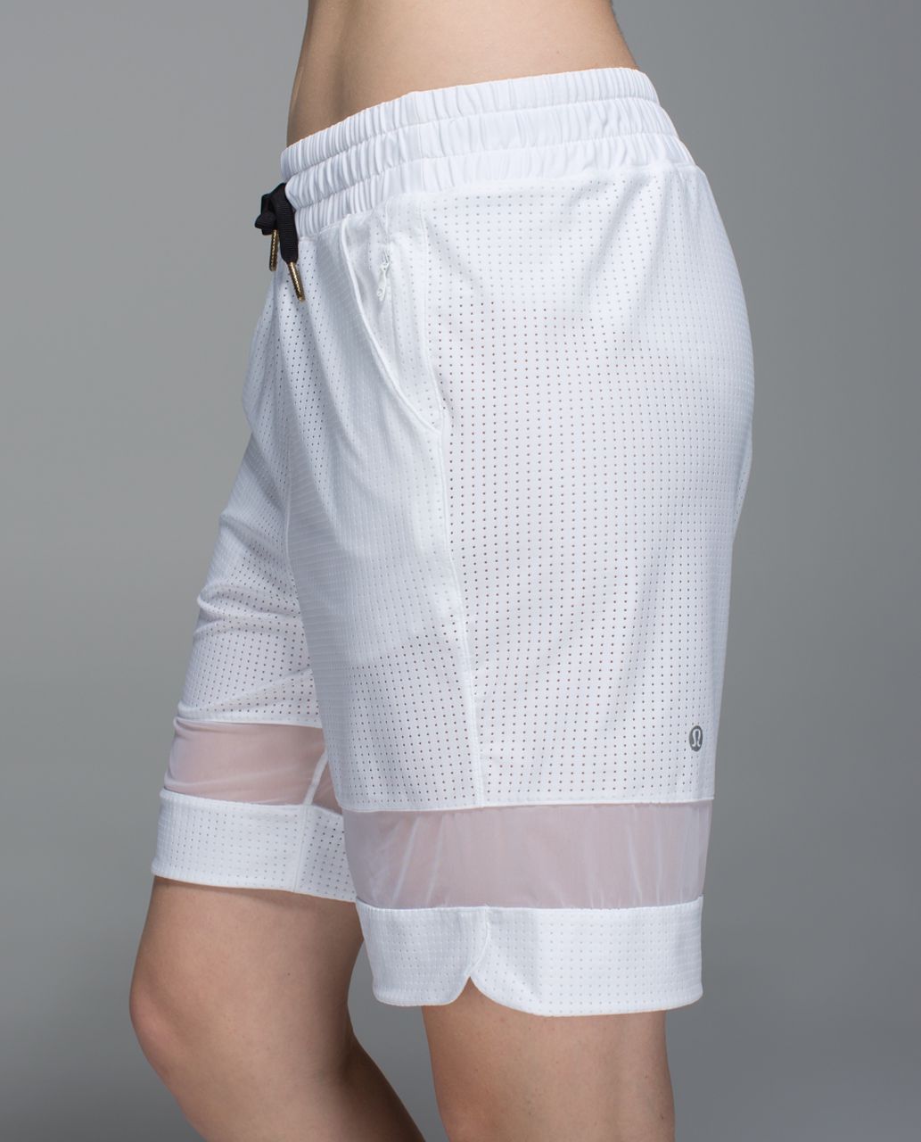 Lululemon Sweaty Or Not Long Short - White