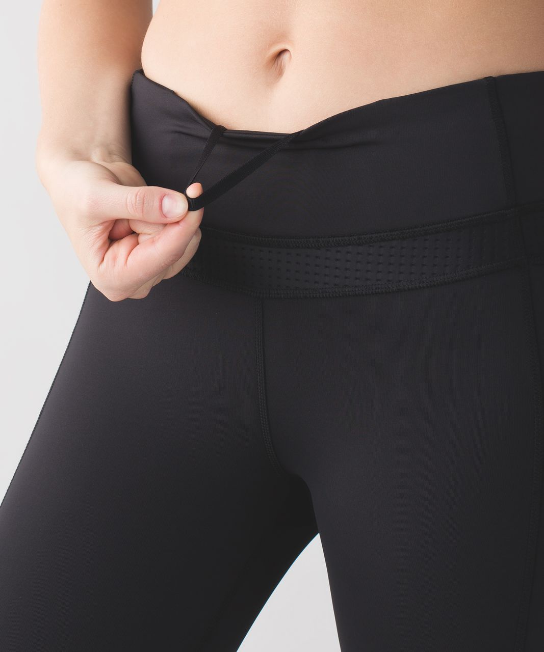 Lululemon Sweaty Or Not Crop - Black