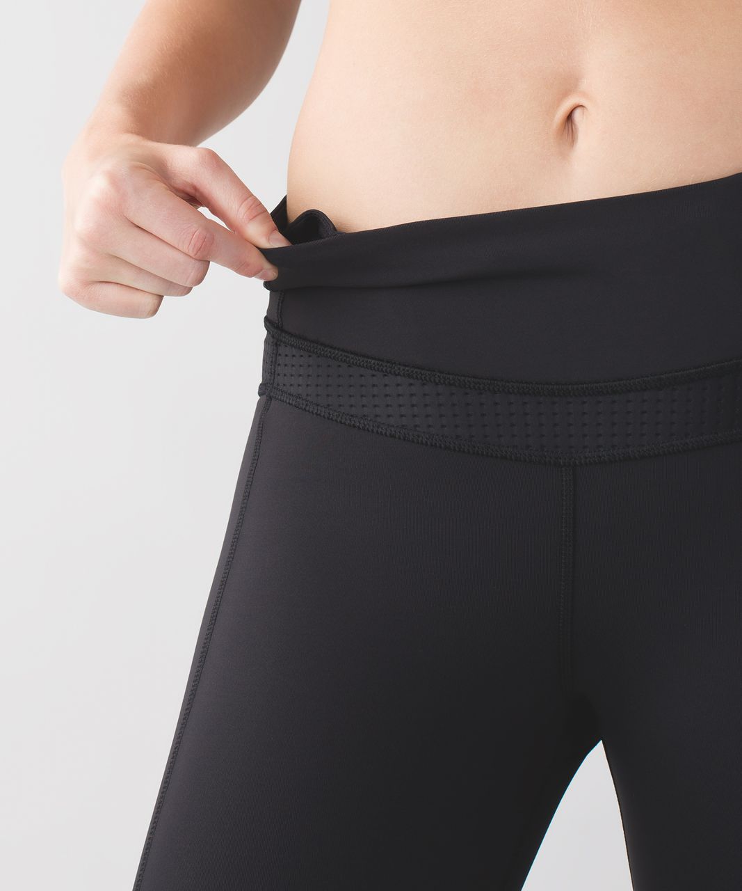 Lululemon Sweaty Or Not Crop - Black