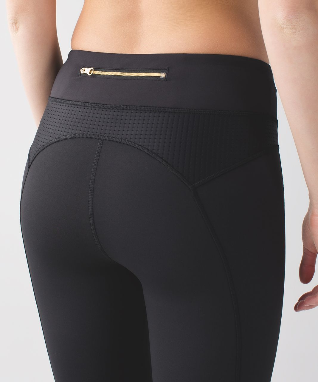 Lululemon Sweaty Or Not Crop - Black