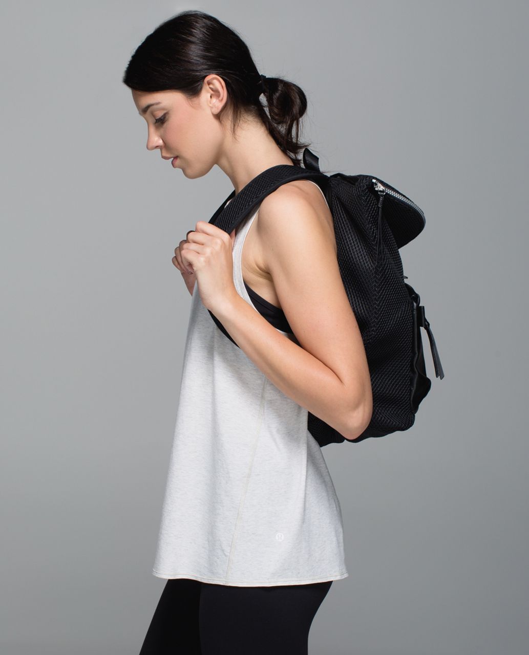 Lululemon Kickin' It Backpack *Mesh - Black