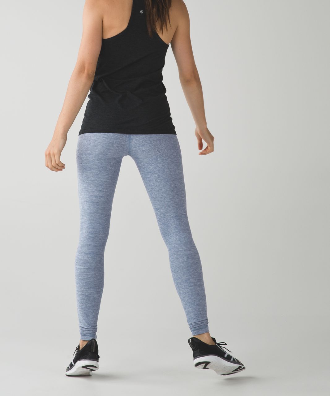 Lululemon Wunder Under Pant - Heathered Slate - lulu fanatics