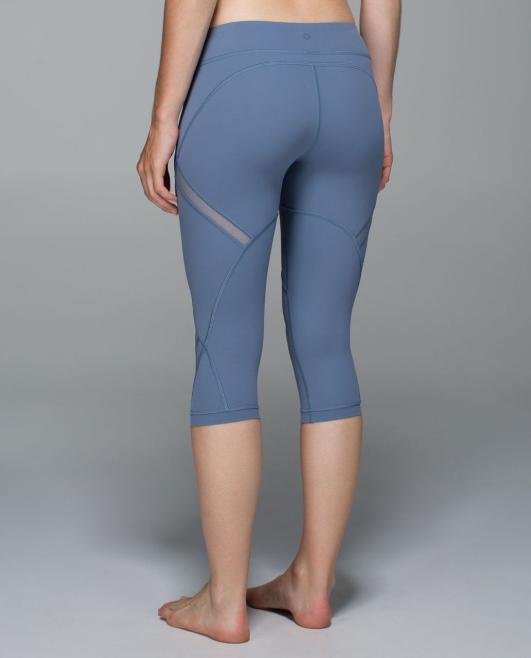 Lululemon Cool To Street Crop - Blue Denim / Banana Leaf Blush Quartz