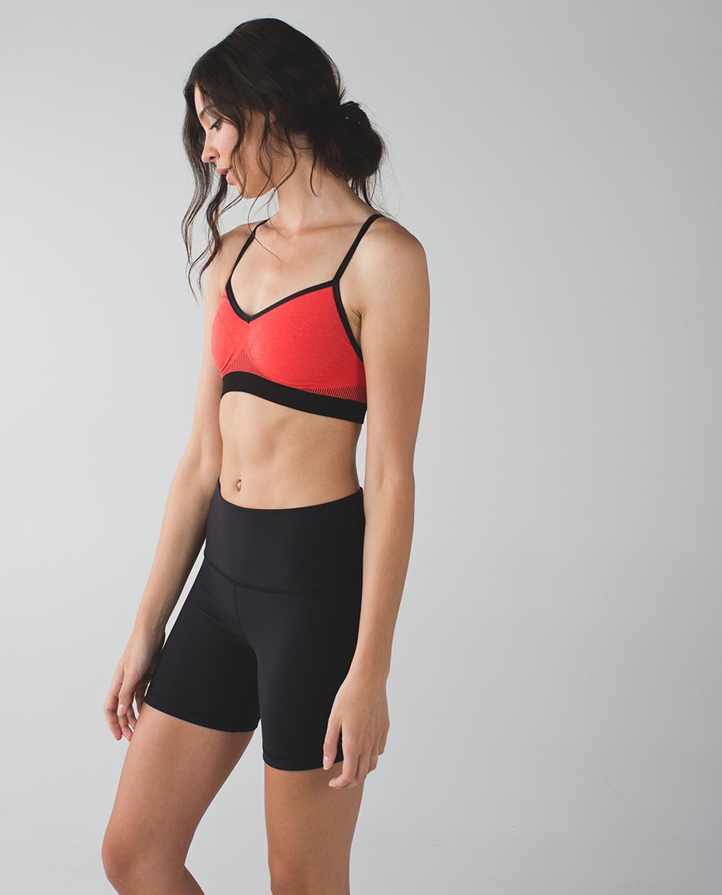 Lululemon Hold Your Om Bra II - Heathered Alarming