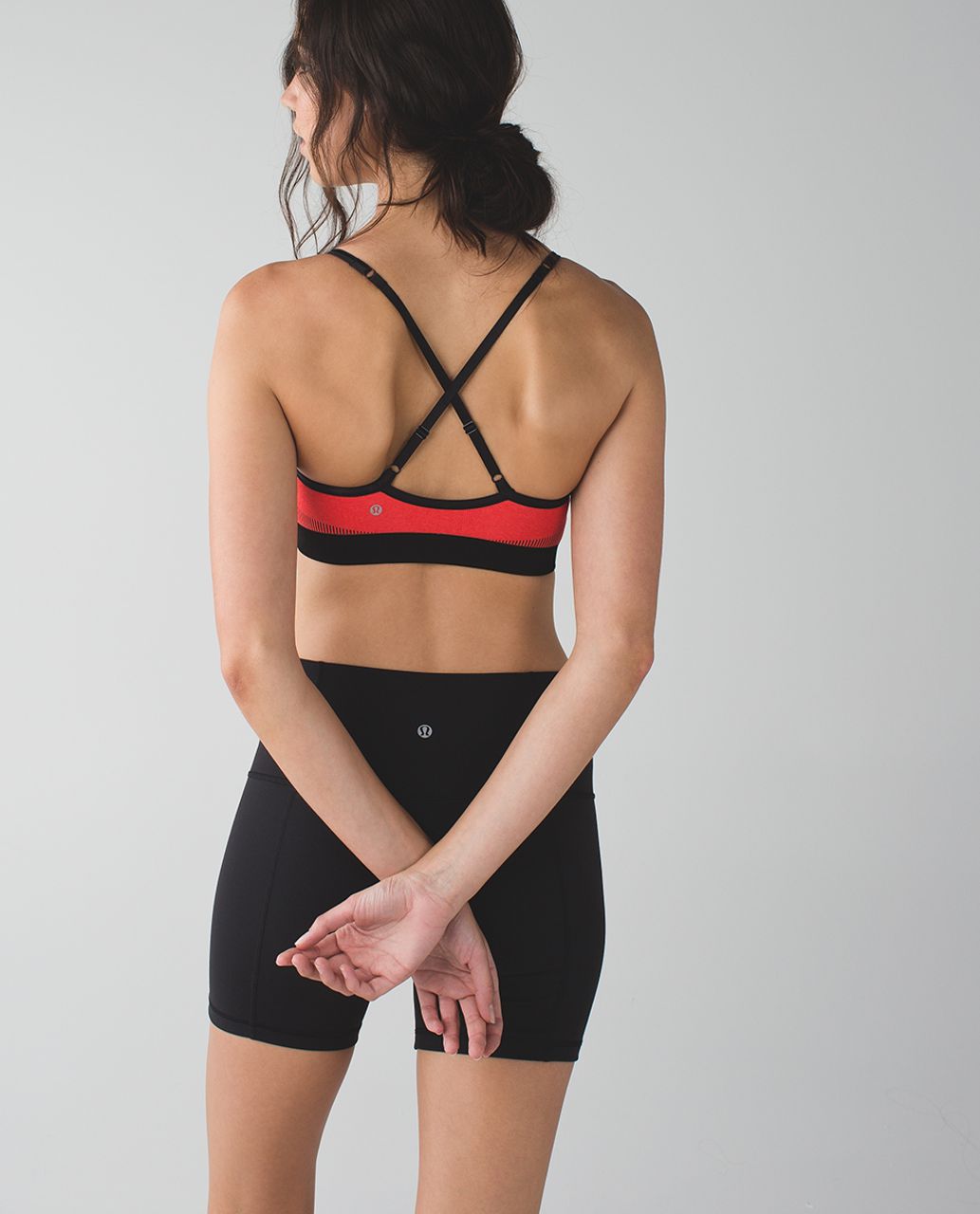 Lululemon Hold Your Om Bra II - Heathered Alarming