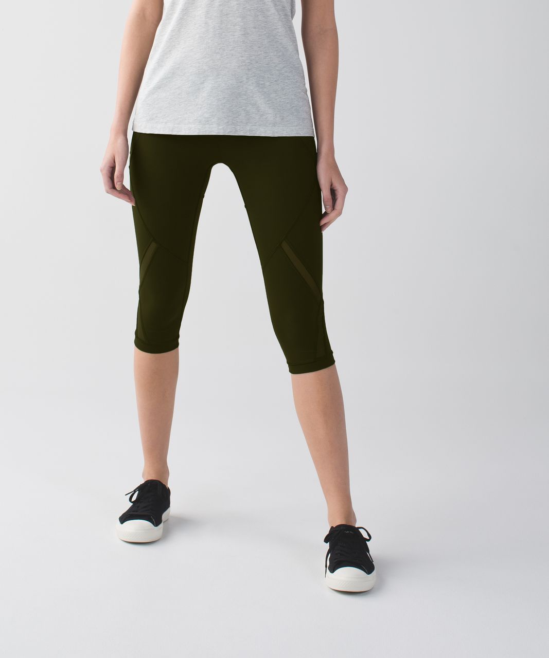 Lululemon palm party gator green training tough crops - Agent Athletica