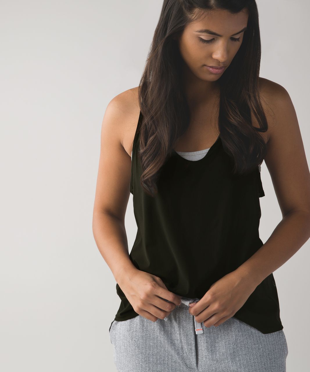 Lululemon Cool To Street Tank - Gator Green / Jazzy White Gator Green