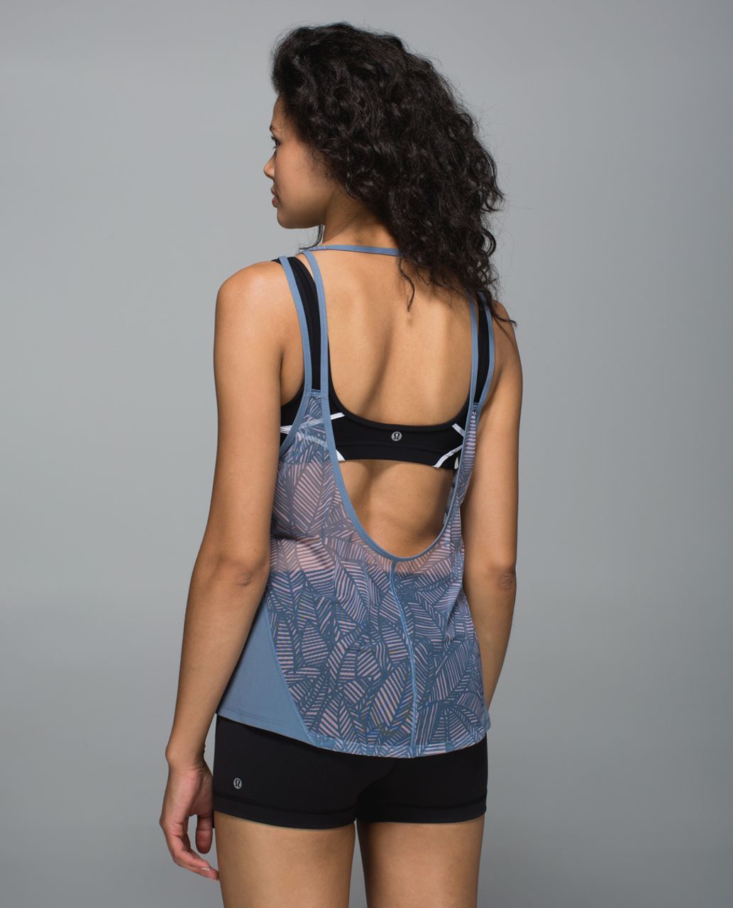 Lululemon Cool To Street Tank - Blue Denim