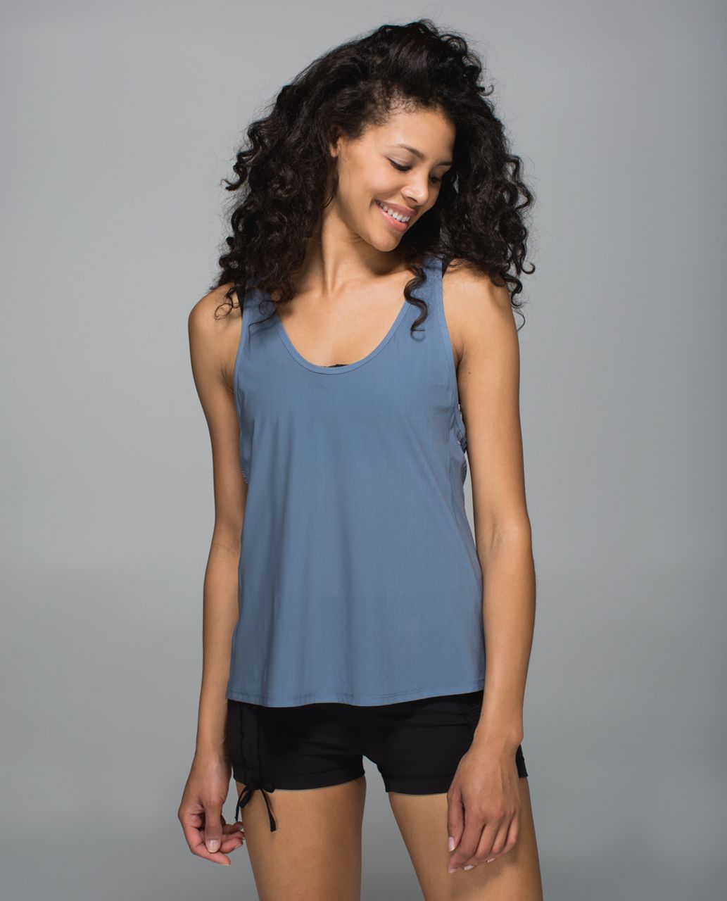 Lululemon Cool To Street Tank - Blue Denim