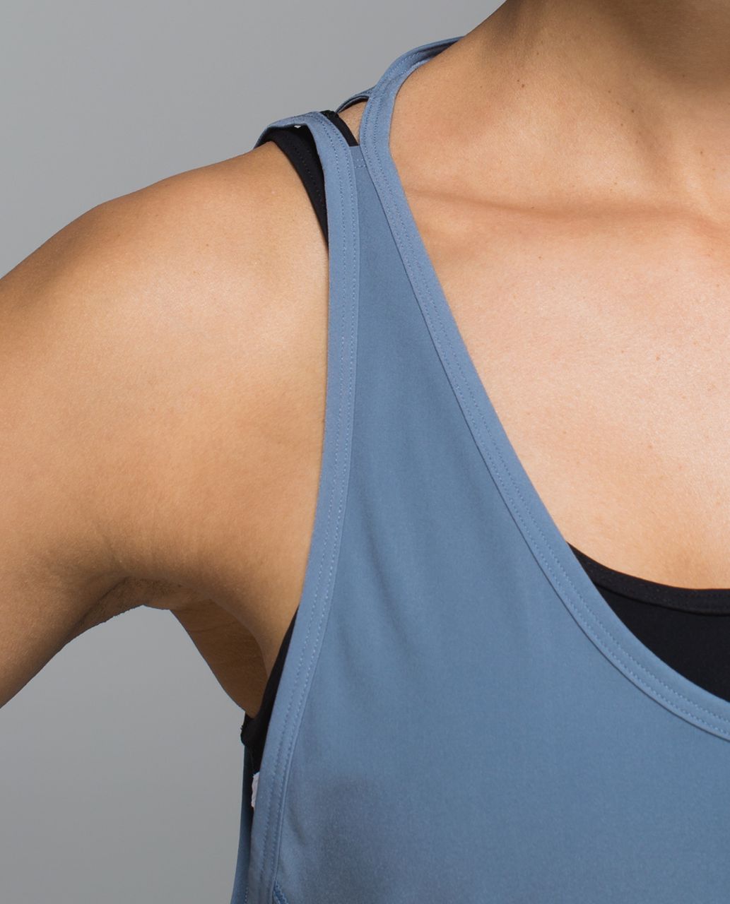 Lululemon Cool To Street Tank - Blue Denim