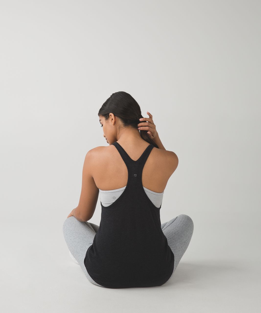 Lululemon Daya Knit Tank - Heathered Black