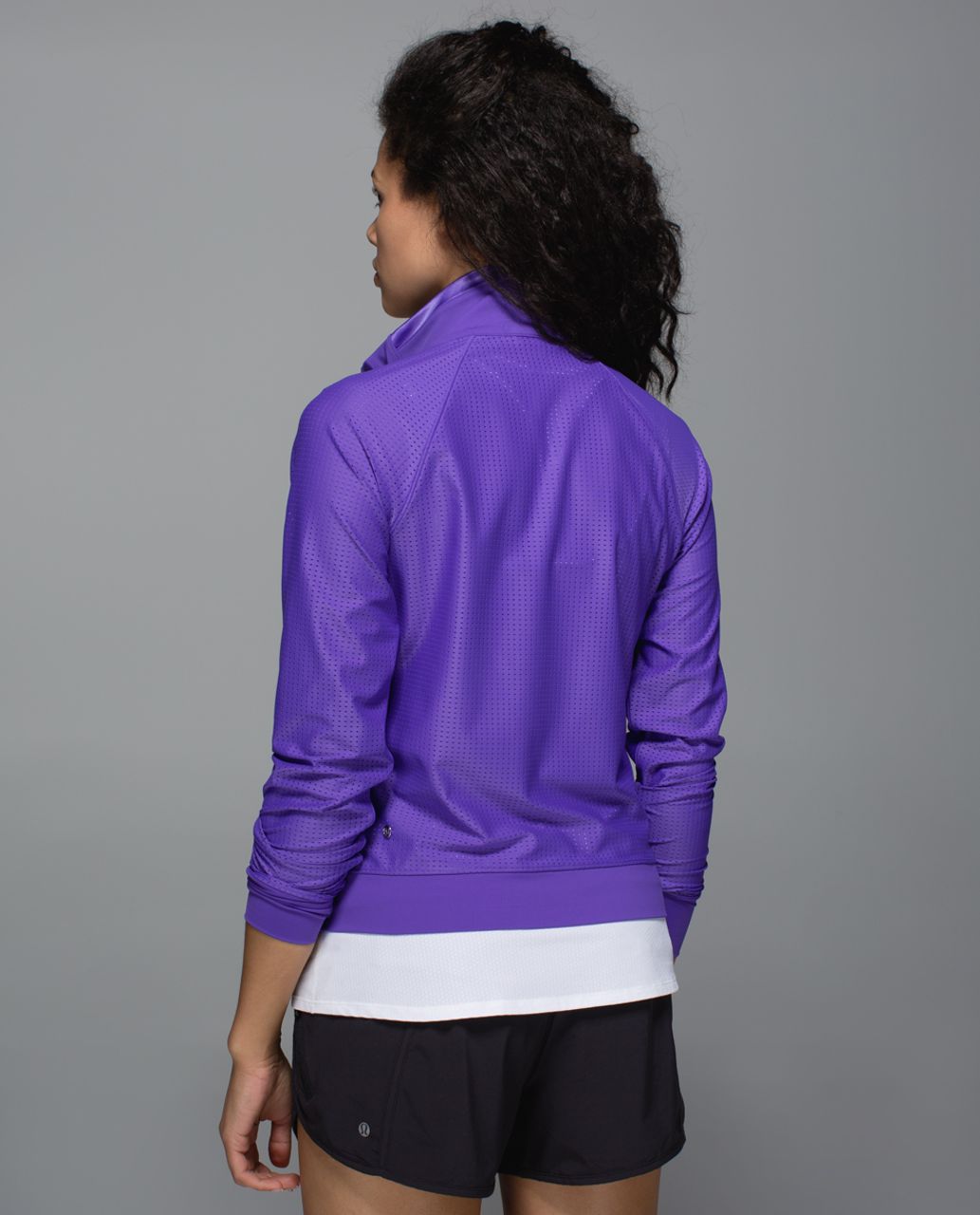 Lululemon Sweaty Or Not Jacket - Iris Flower