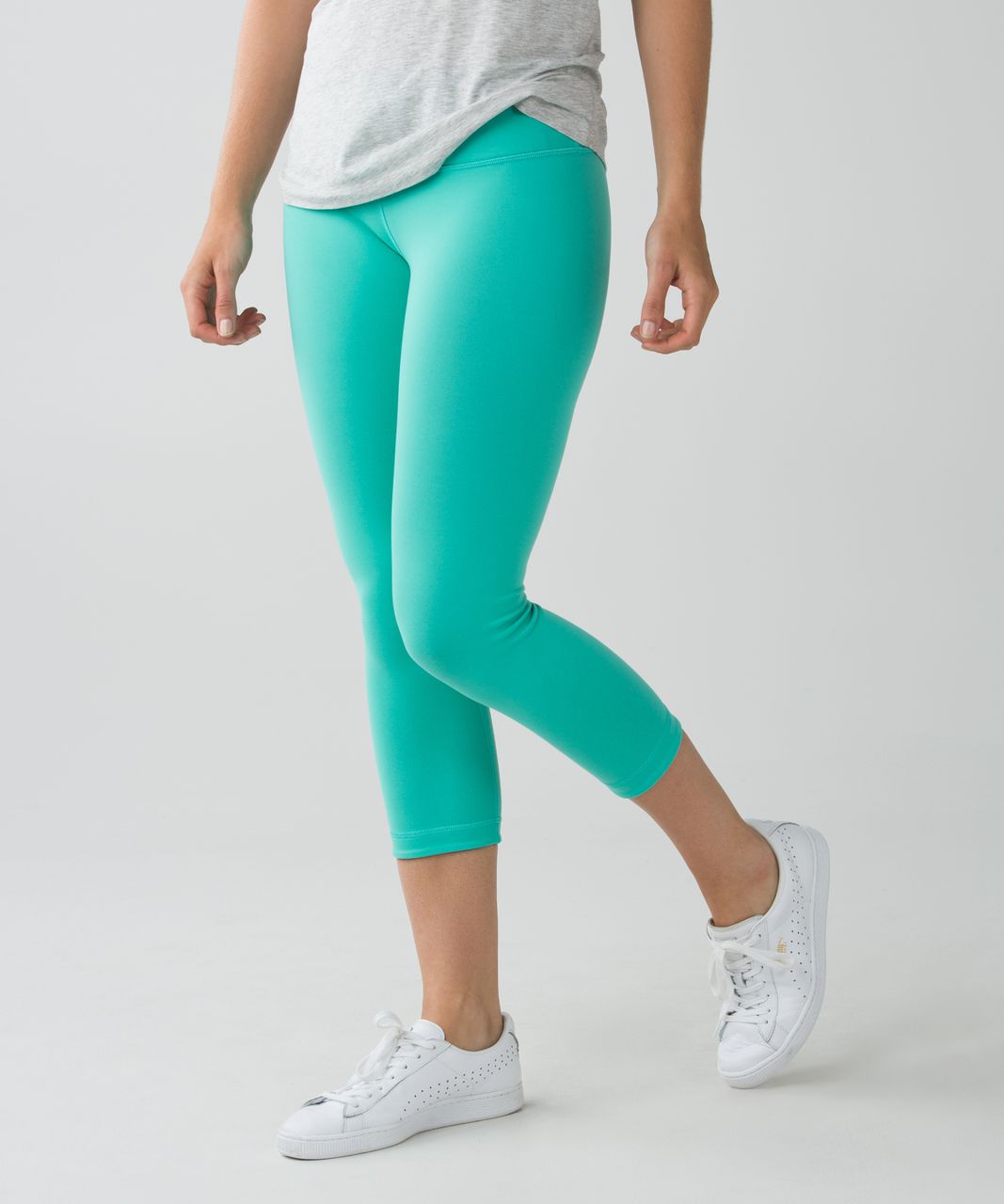 Lululemon Wunder Under Crop Foil Manifesto Bali Breeze 4