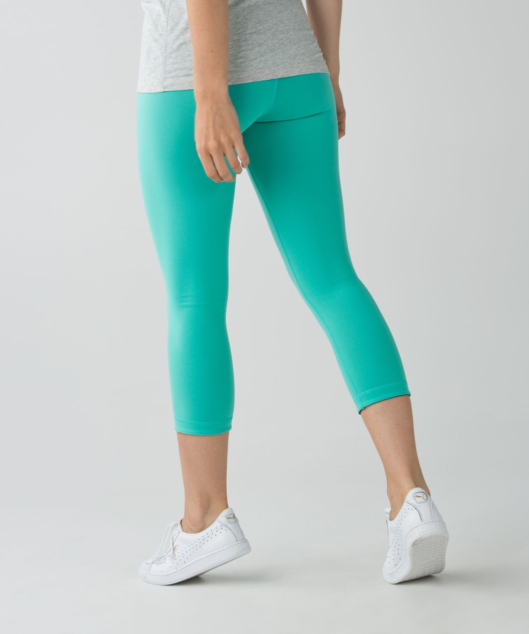 Lululemon Wunder Under Crop Foil Manifesto Bali Breeze 4