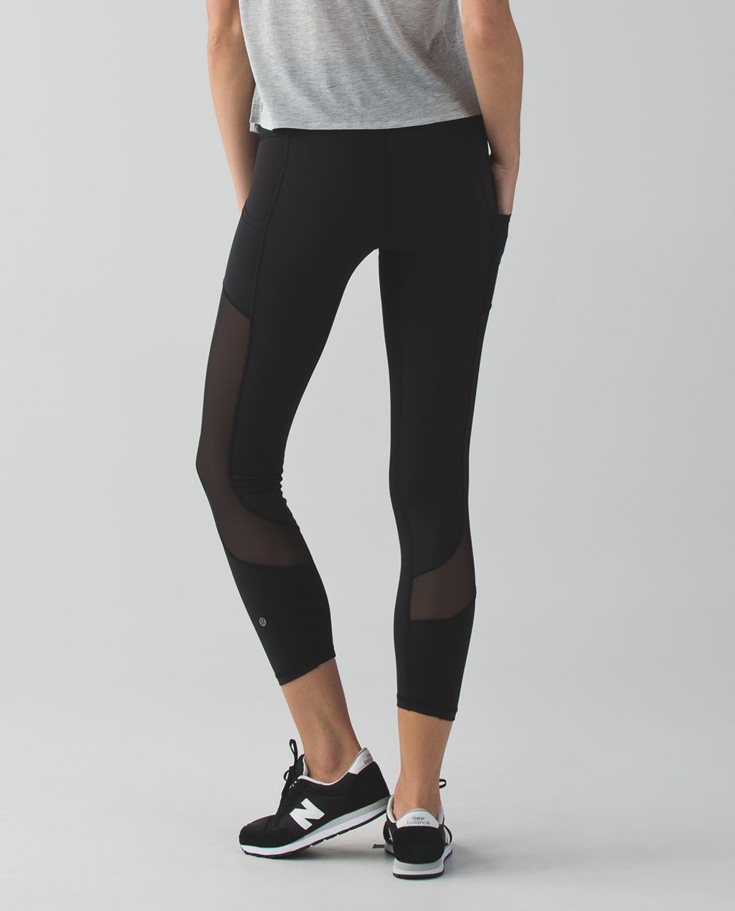 lululemon mesh black leggings