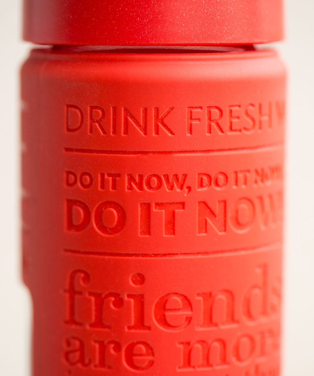 Lululemon Pure Focus Glass Water Bottle - Alarming