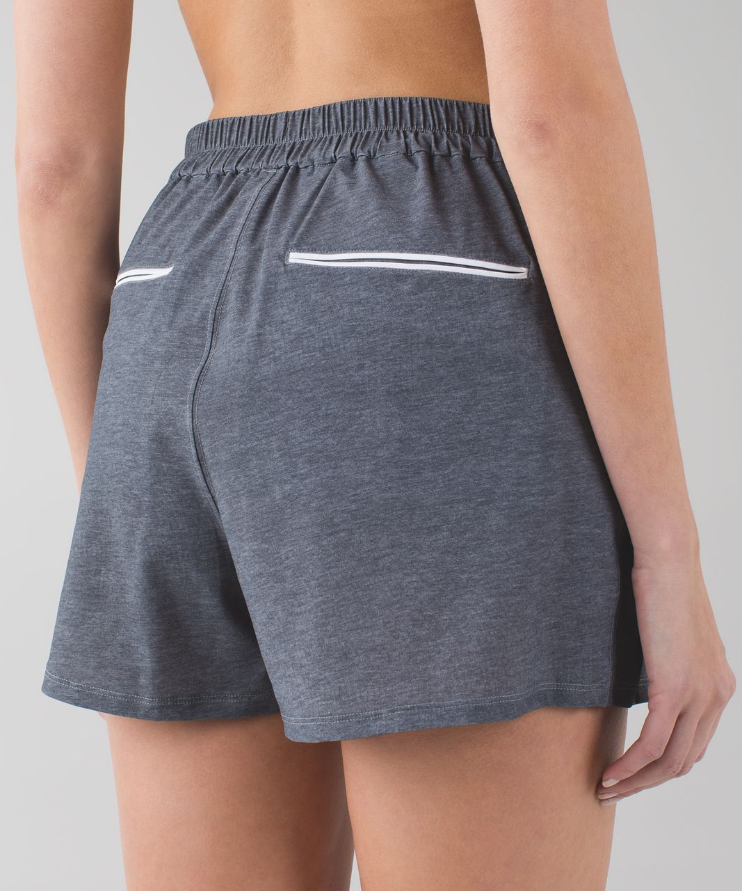 Lululemon City Skort - Heathered Texture Printed Greyt Deep Coal - lulu  fanatics