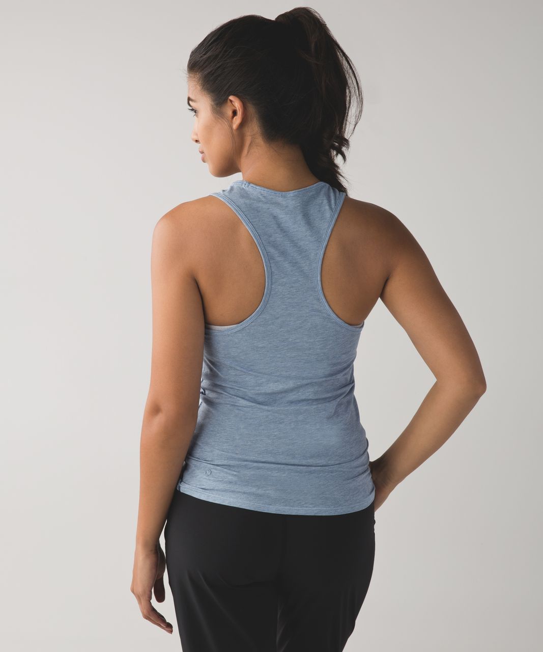 Lululemon Superb Tank - Heathered Blue Denim