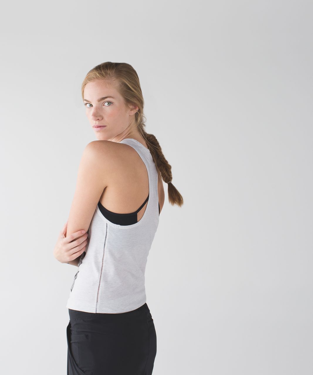 Lululemon Superb Tank *Print - Heathered White