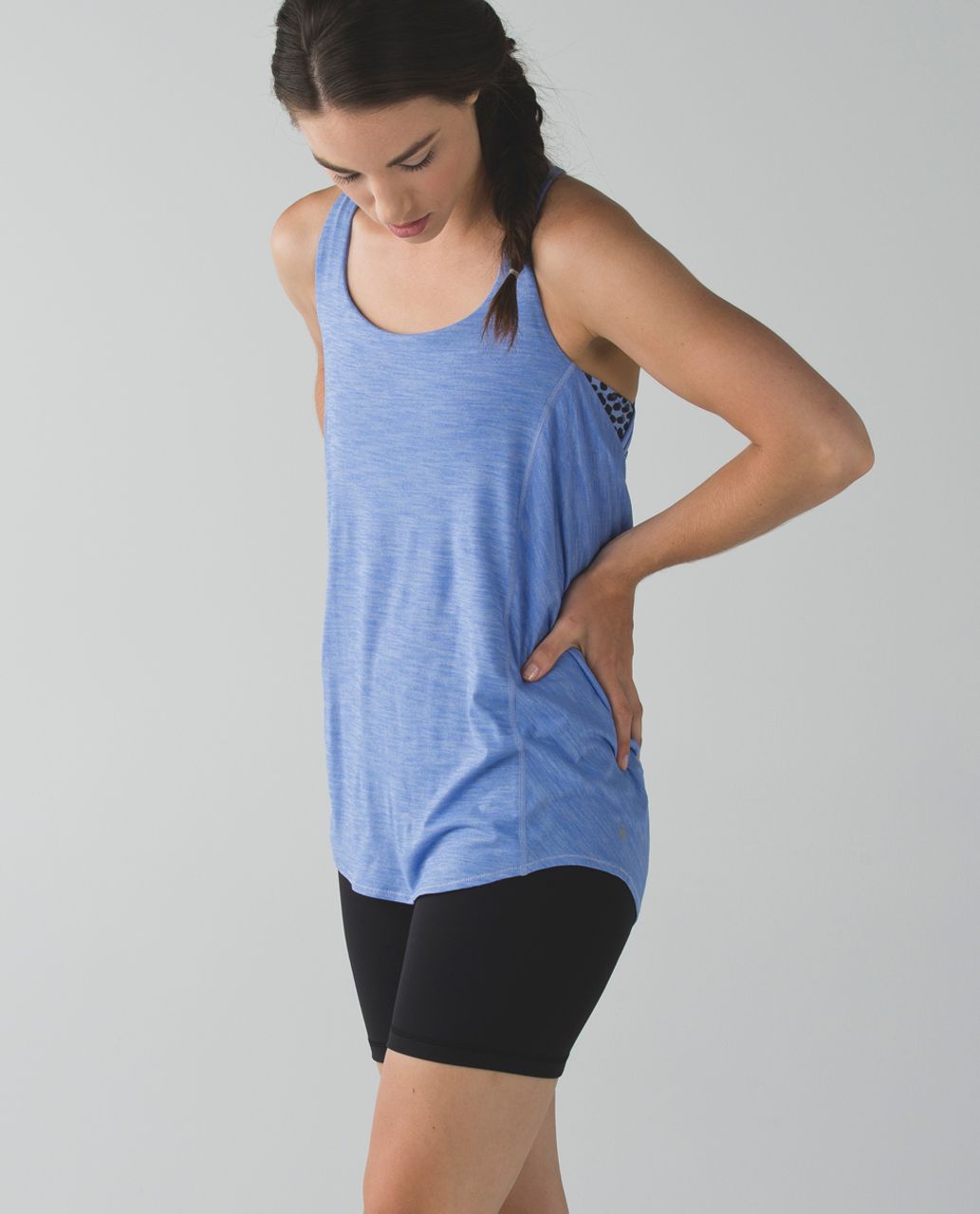 Lululemon Wild Tank - Heathered Lullaby / Ace Spot Lullaby Black / Lullaby