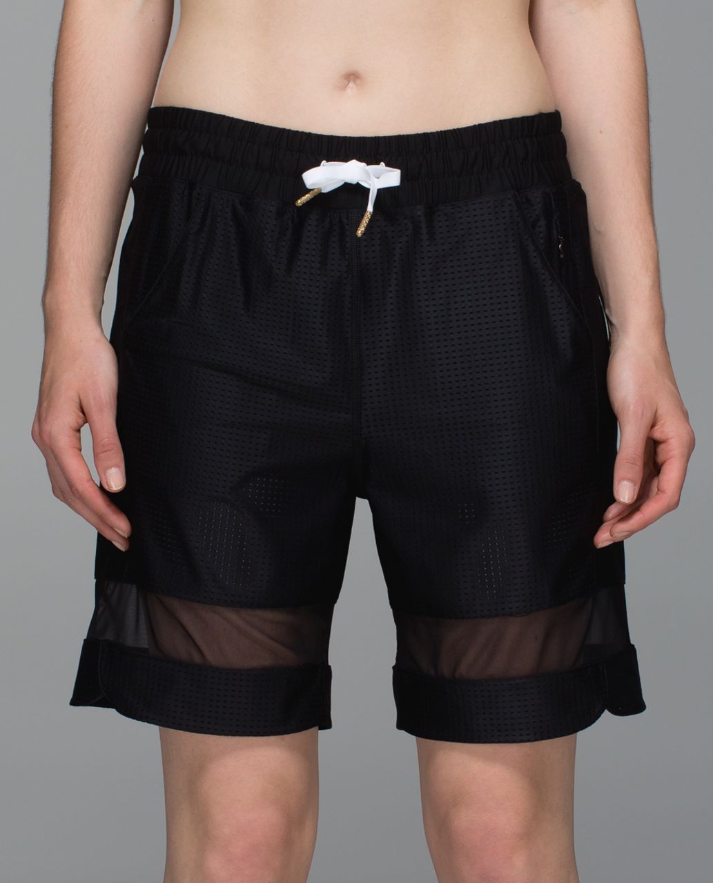 Lululemon Sweaty Or Not Long Short - Black