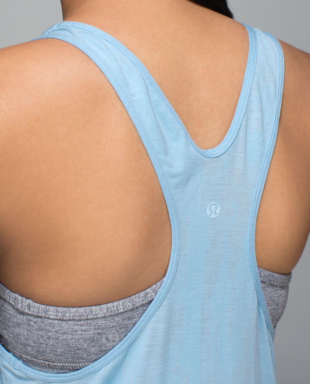 Lululemon Om Racerback - Nightsky Burnout Caspian Blue