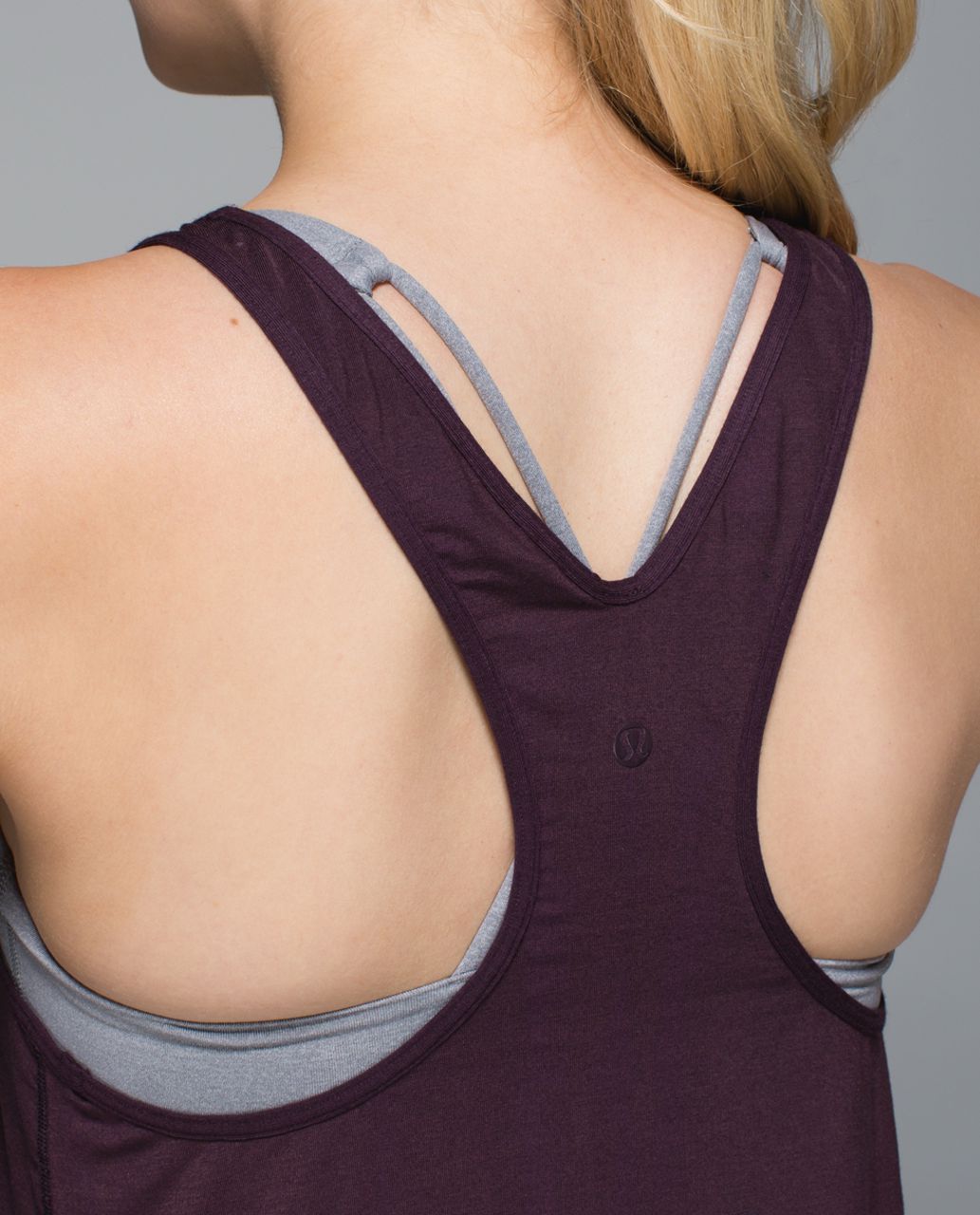 Lululemon Om Racerback - Nightsky Burnout Black Cherry