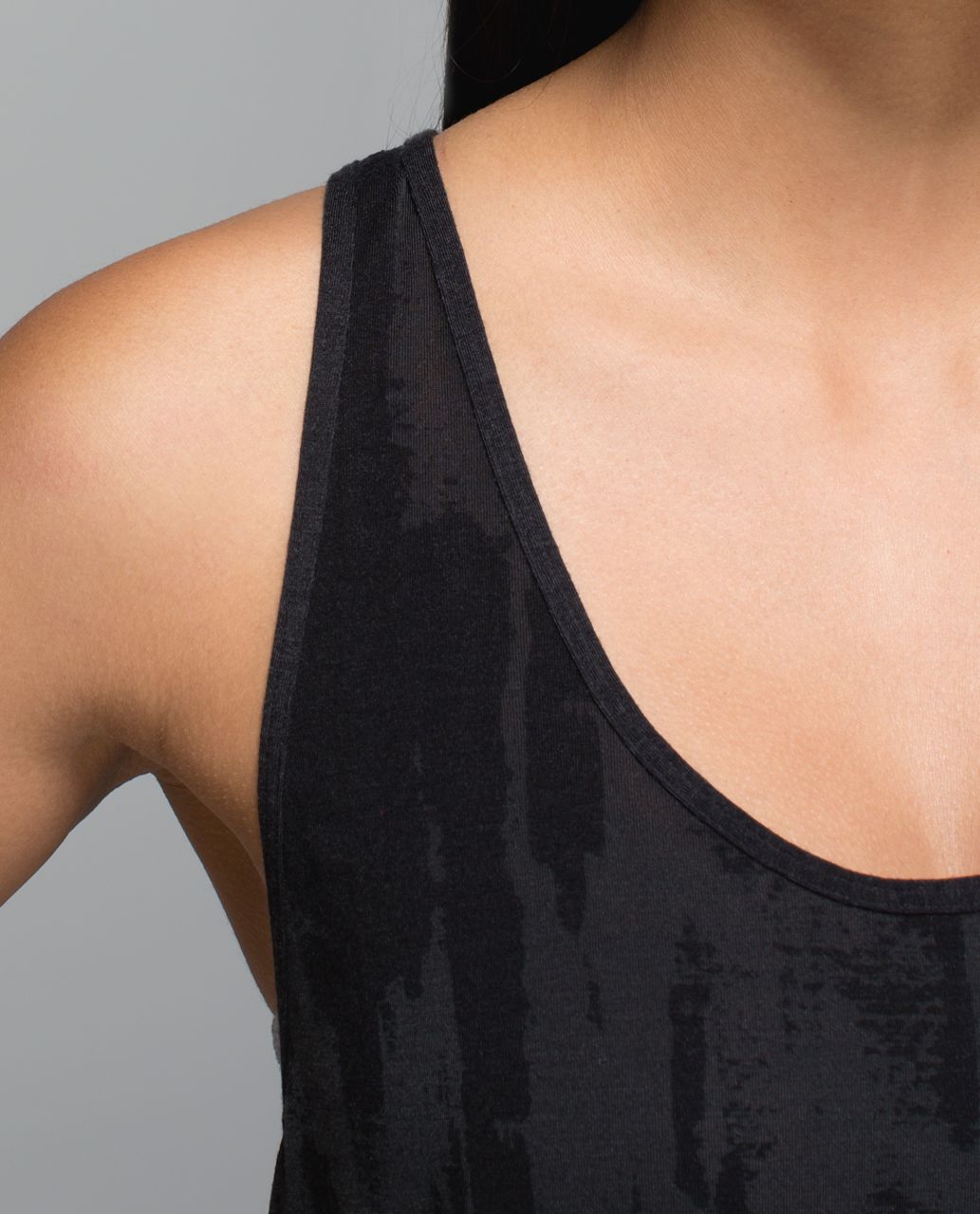 Lululemon Om Racerback - Nightsky Burnout Black