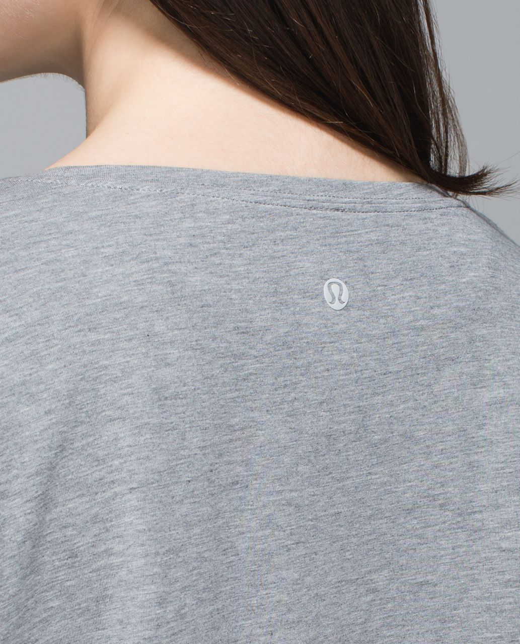 Lululemon Weekend Long Sleeve - Heathered Medium Grey / Silver Spoon