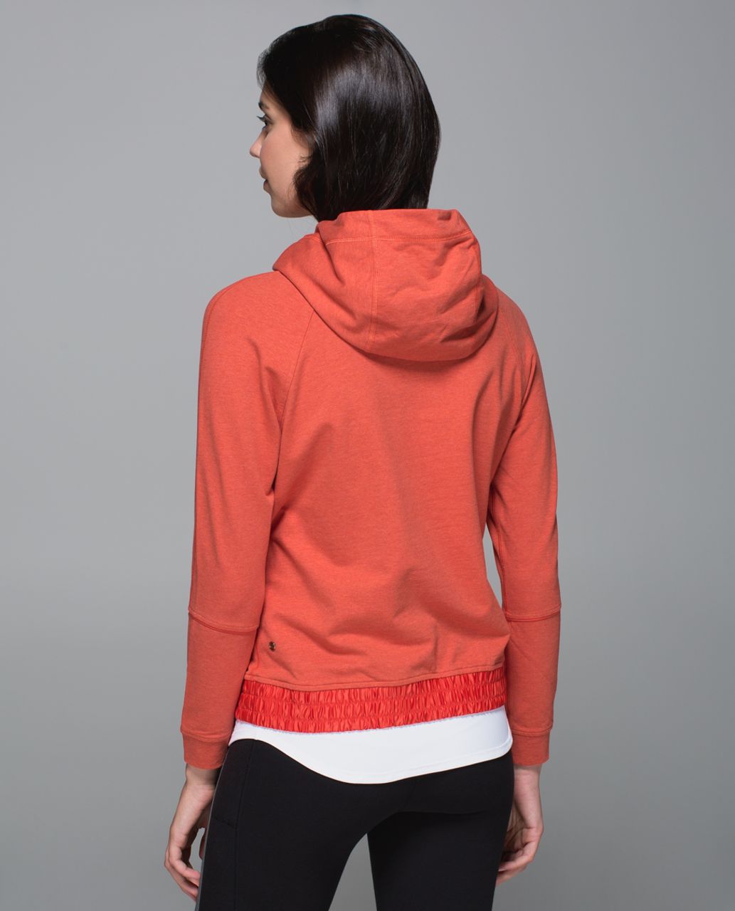 Lululemon All Good Pullover - Heathered Alarming / Alarming