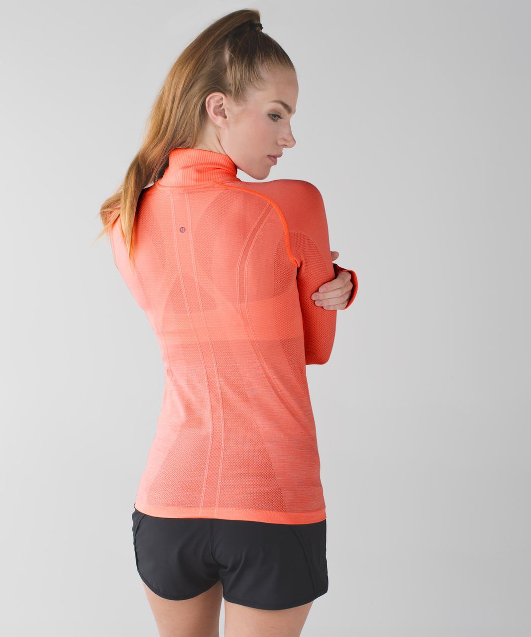 Lululemon Swiftly Tech 1/2 Zip - Heathered Grapefruit