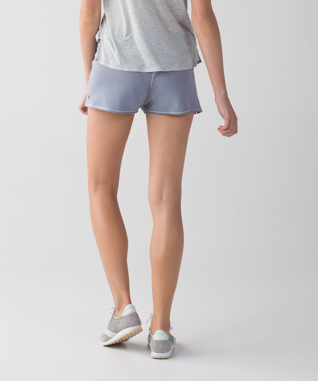 Lululemon Serenity Short - Heathered Mod Blue Denim