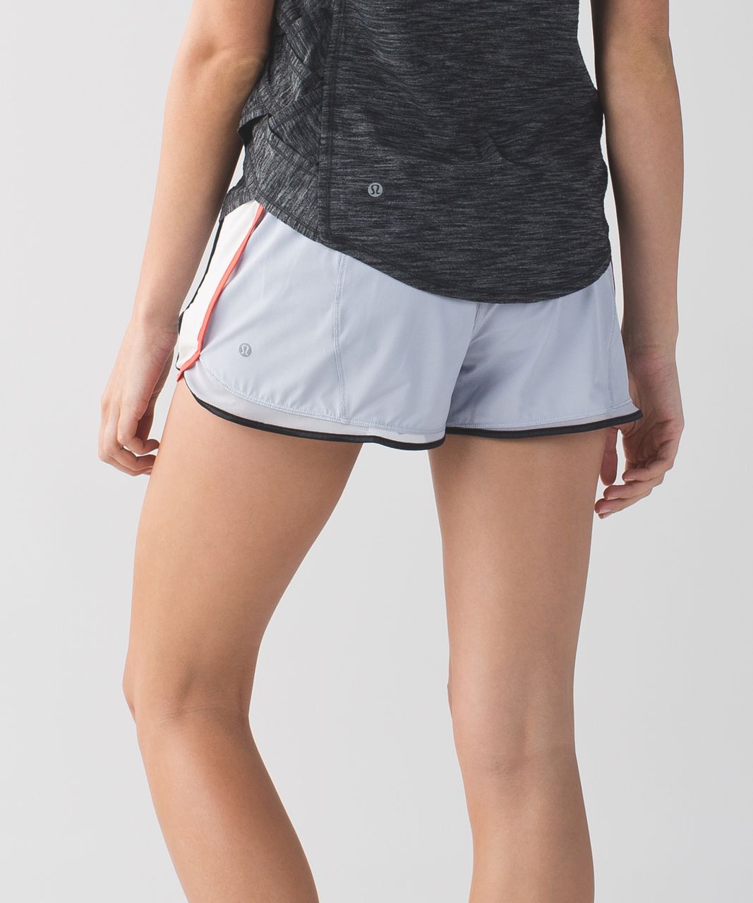 Lululemon Super Squad Short - Silver Fox / Angel Wing / Black