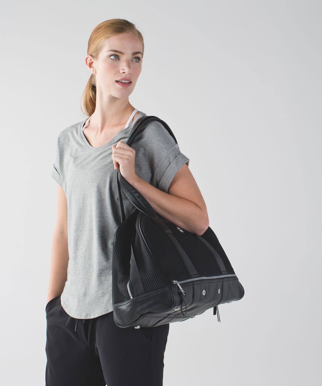 Lululemon Om For All Bag *Mesh - Black