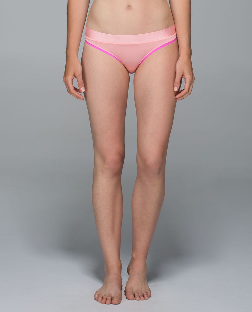 Lululemon Mula Bandhawear Thong - Bleached Coral / Pow Pink Light