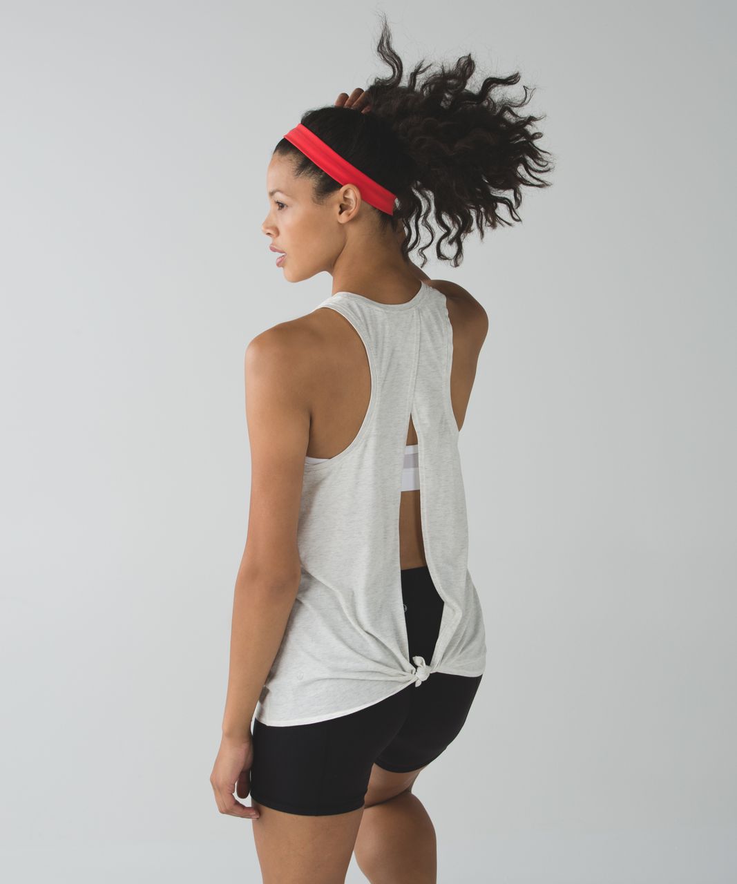 Lululemon Skinny Fly Away Tamer Headband - Alarming