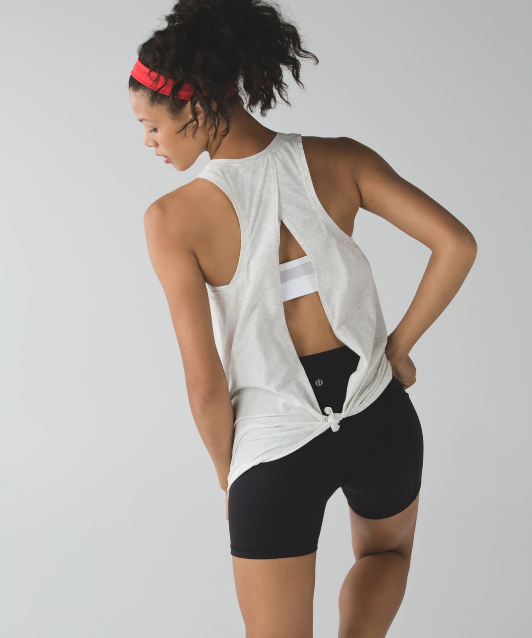 Lululemon Skinny Fly Away Tamer Headband - Alarming